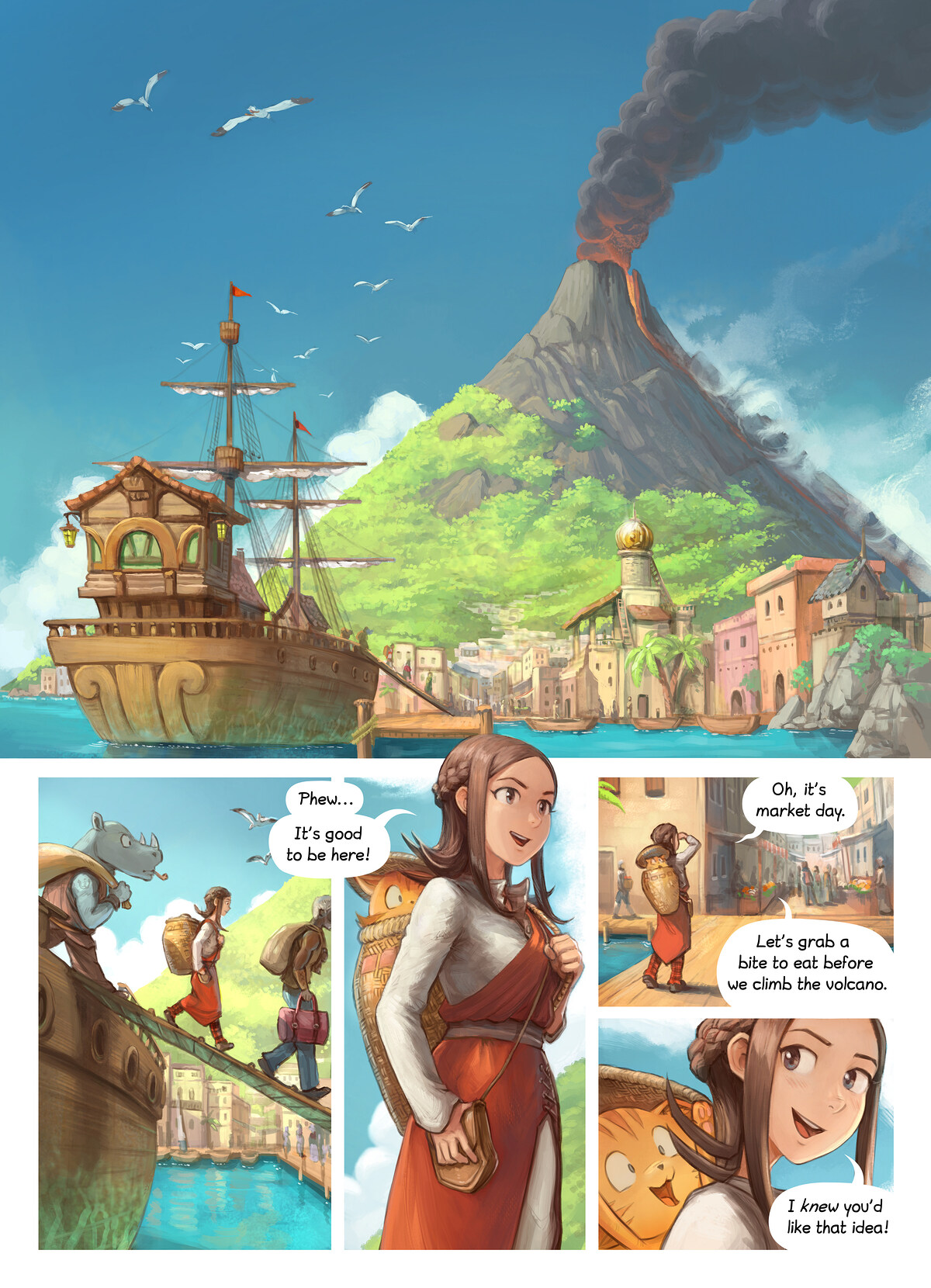 Pepper&Carrot episode 37 page 1 by David Revoy, CC BY 4.0