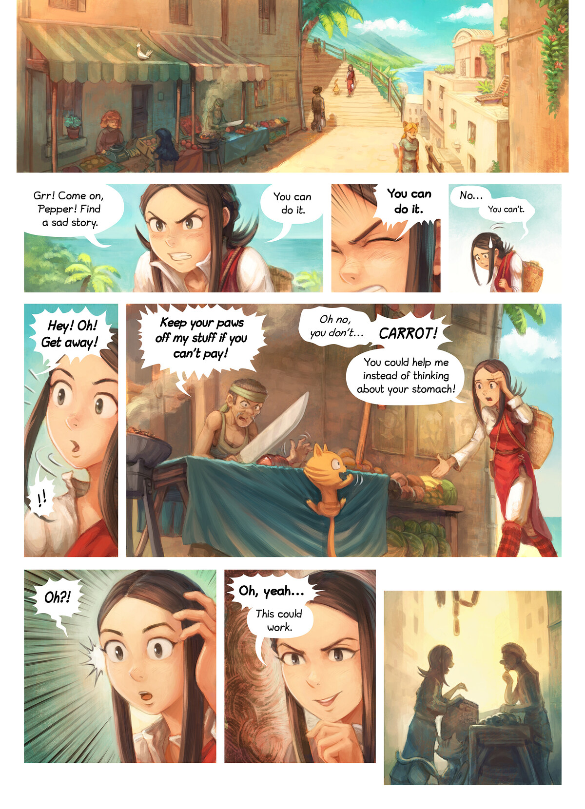 Pepper&Carrot episode 37 page 7 by David Revoy, CC BY 4.0