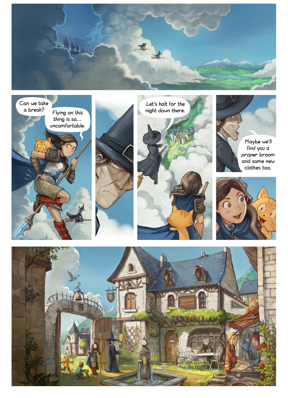 Pepper&Carrot episode 39 page 1 by David Revoy, CC BY 4.0
