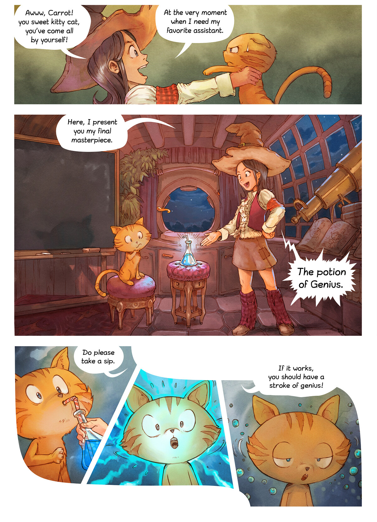 Pepper&Carrot episode 4 page 3 by David Revoy, CC BY 4.0