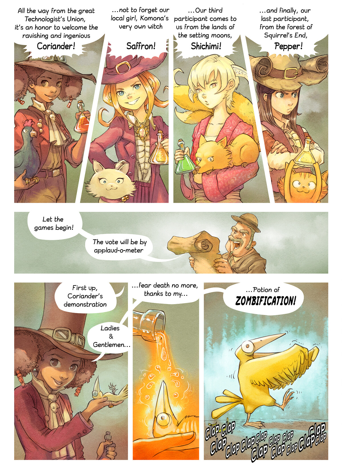 Pepper&Carrot episode 6 page 4 by David Revoy, CC BY 4.0
