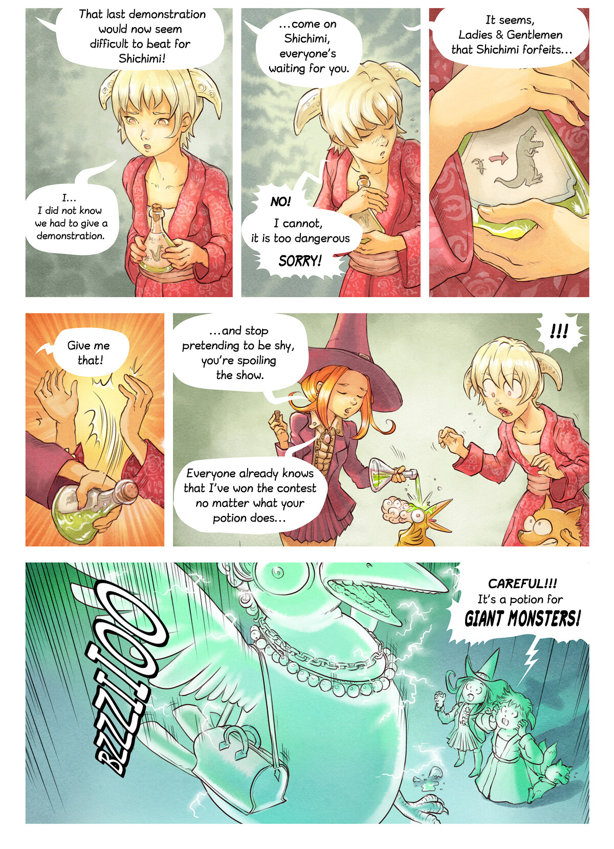 Pepper&Carrot episode 6 page 6 by David Revoy, CC BY 4.0