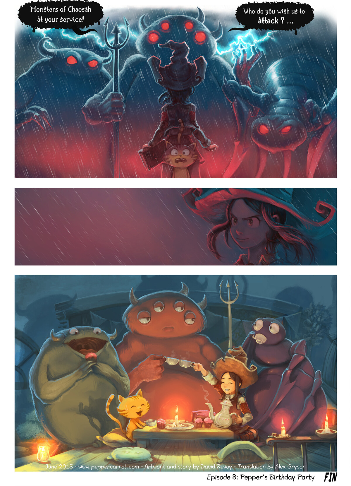 Pepper&Carrot episode 8 page 6 by David Revoy, CC BY 4.0