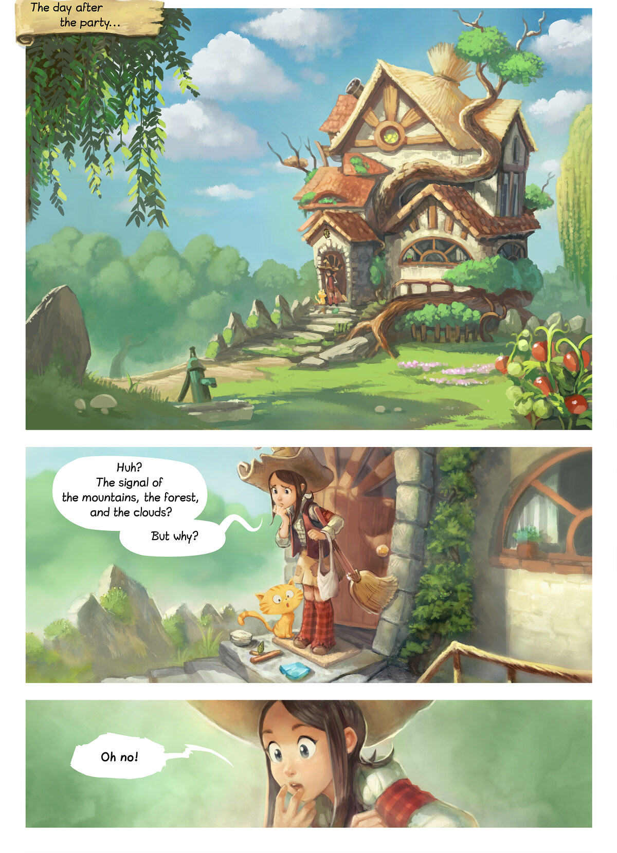 Pepper&Carrot episode 9 page 1 by David Revoy, CC BY 4.0
