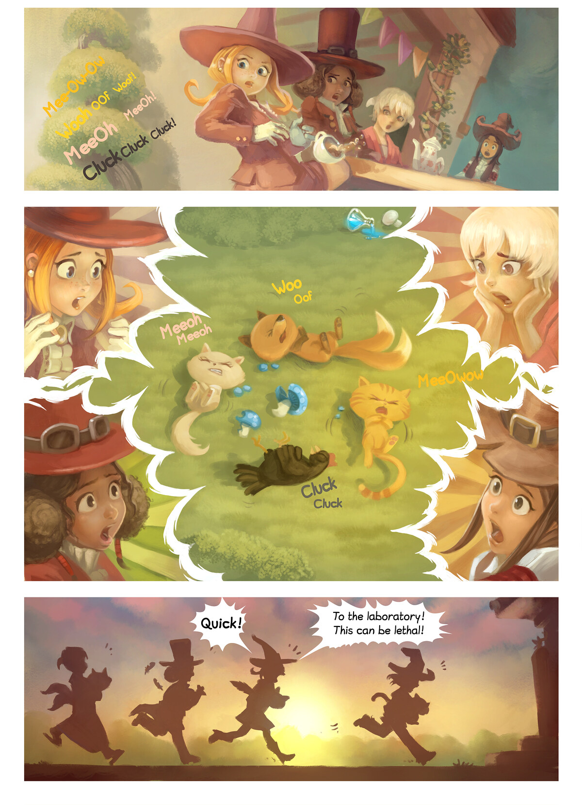 Pepper&Carrot episode 9 page 5 by David Revoy, CC BY 4.0