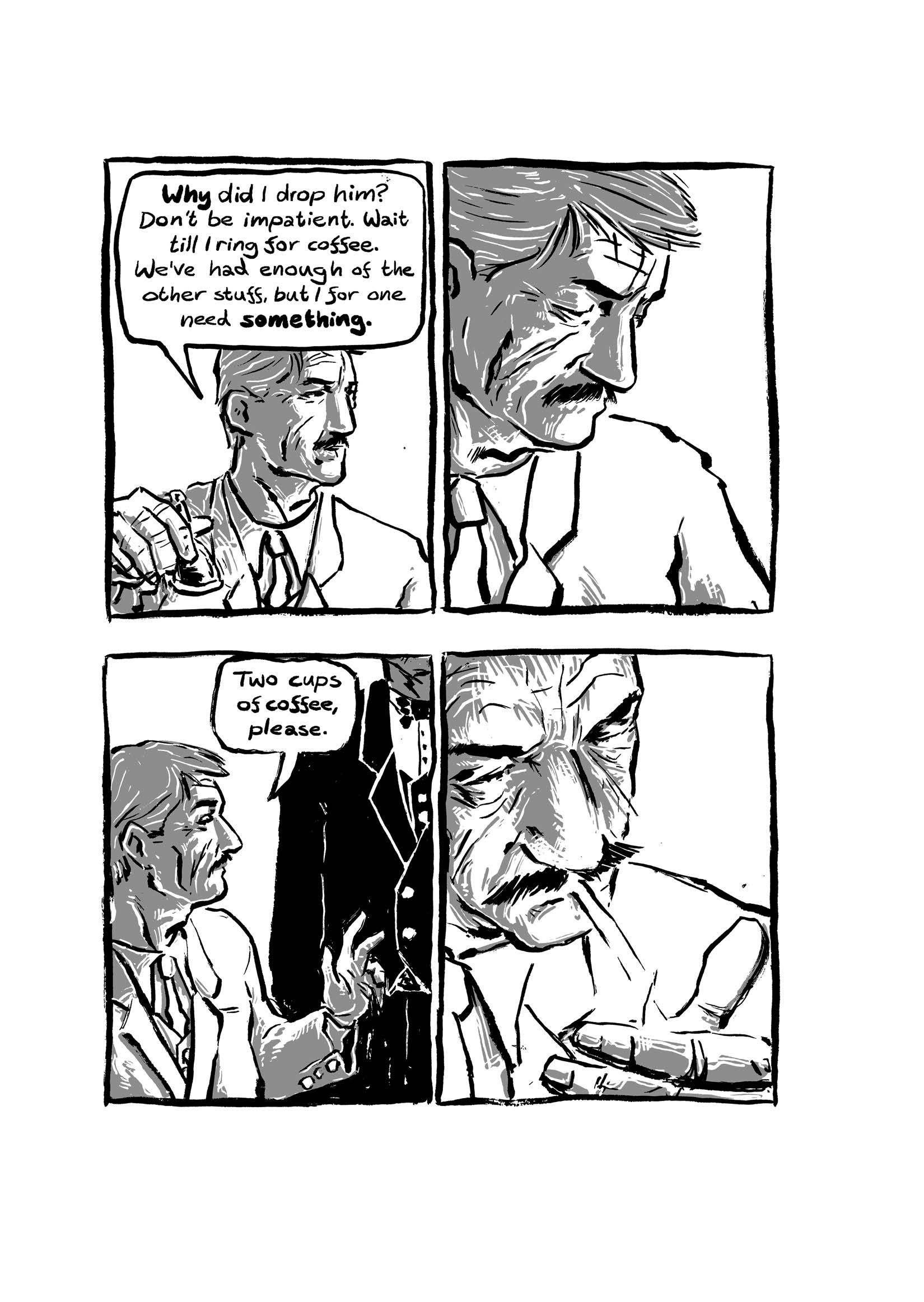 Pickman's Model, adapted and illustrated by Kim Holm after H. P. Lovecraft, page 104. CC BY 3.0.