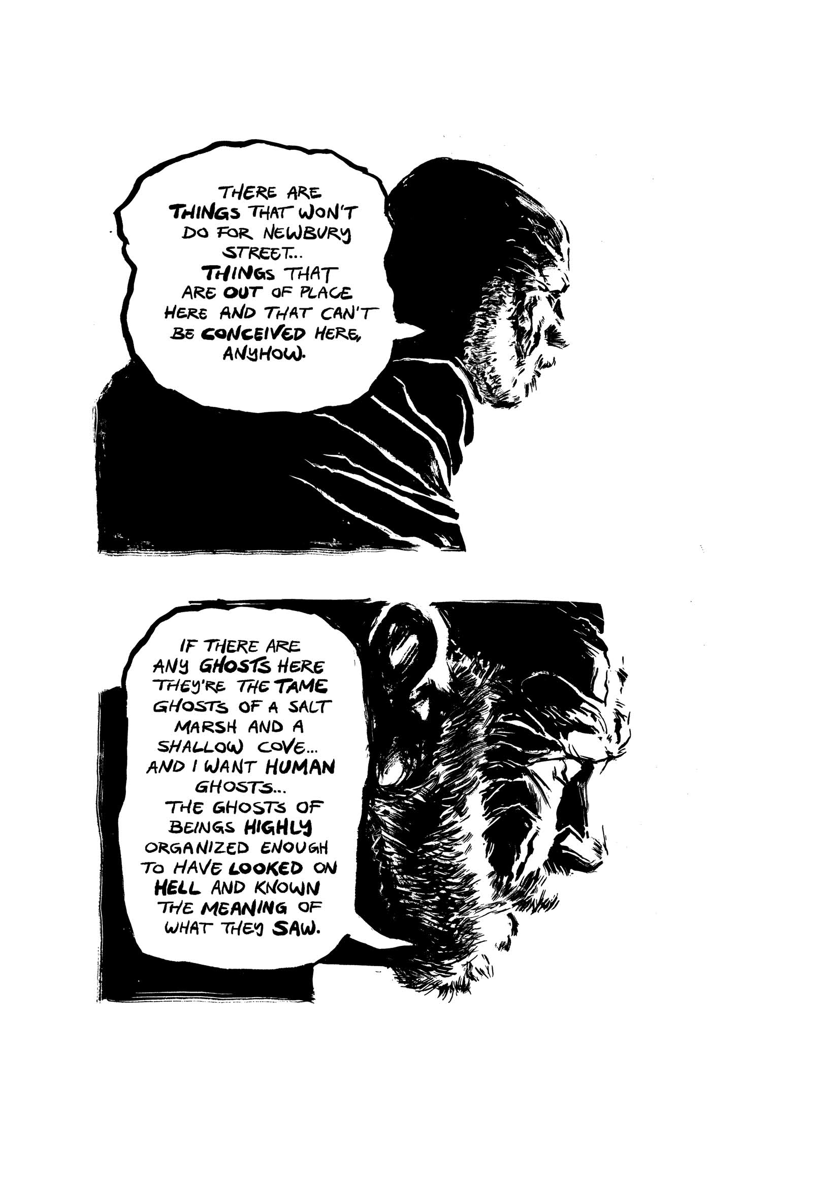 Pickman's Model, adapted and illustrated by Kim Holm after H. P. Lovecraft, page 24. CC BY 3.0.
