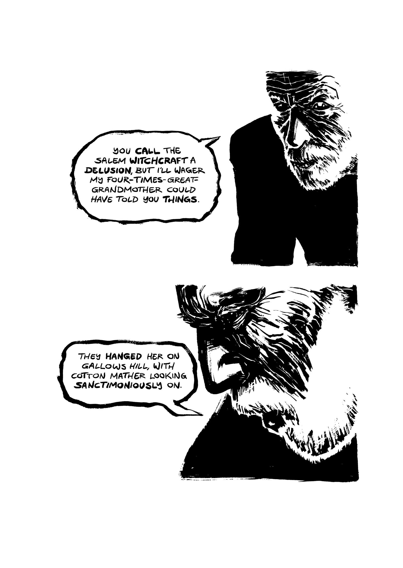 Pickman's Model, adapted and illustrated by Kim Holm after H. P. Lovecraft, page 27. CC BY 3.0.