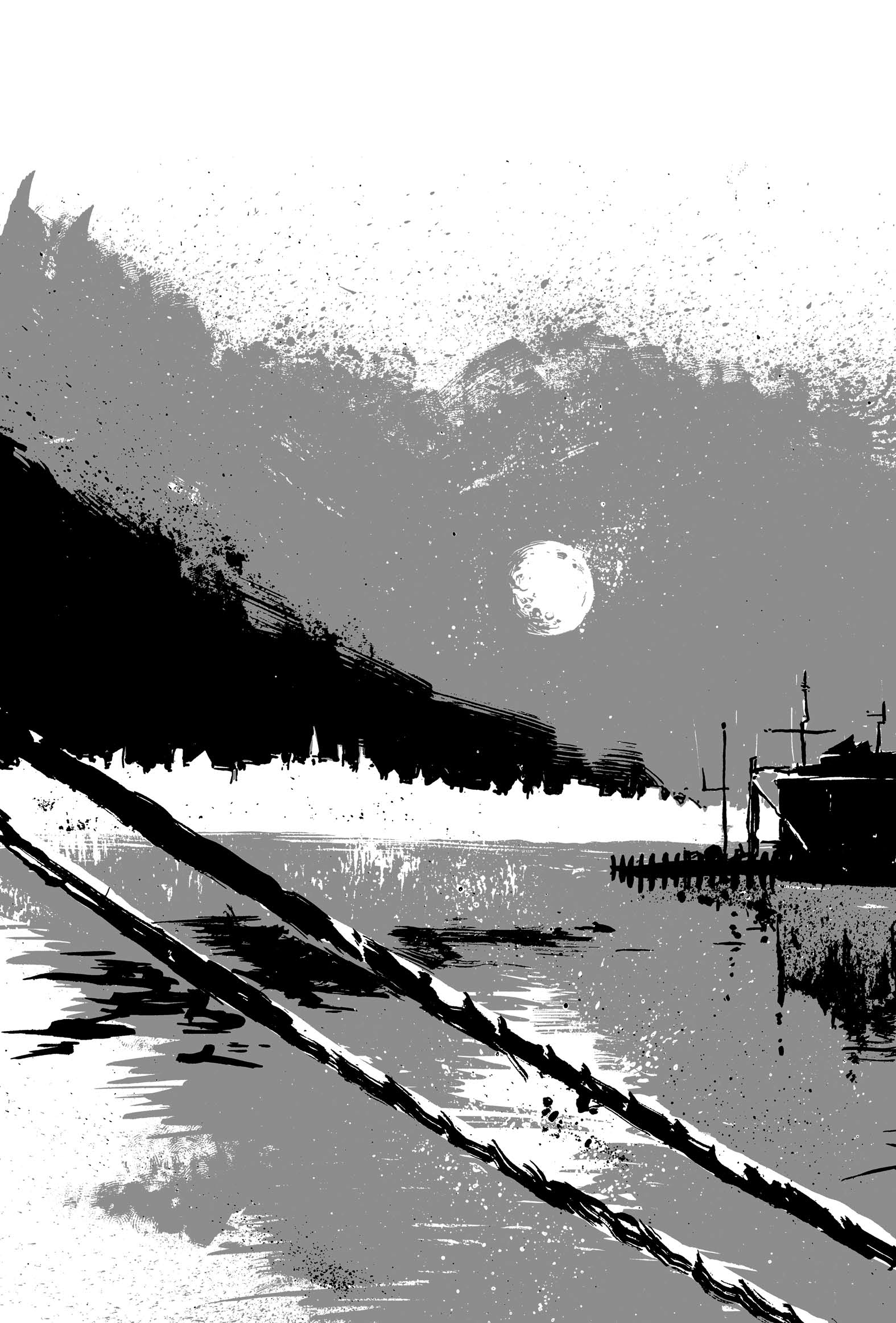 Pickman's Model, adapted and illustrated by Kim Holm after H. P. Lovecraft, page 38. CC BY 3.0.