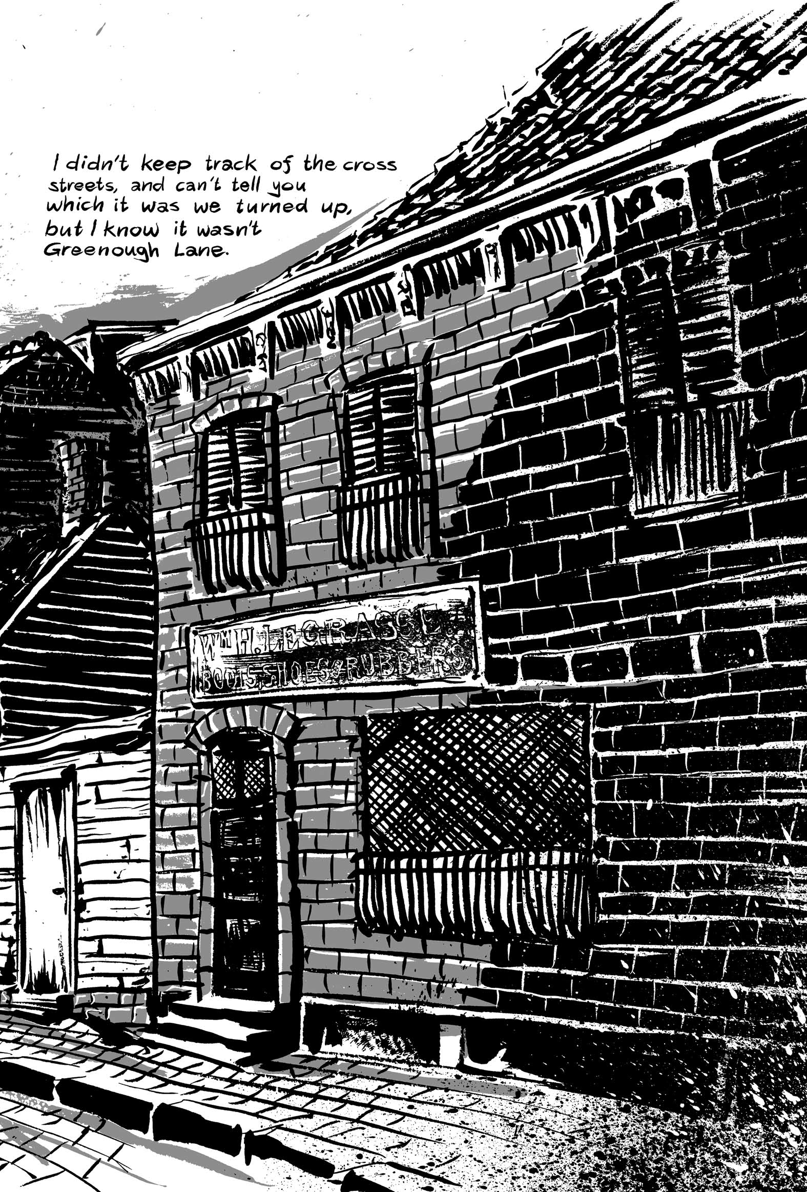 Pickman's Model, adapted and illustrated by Kim Holm after H. P. Lovecraft, page 41. CC BY 3.0.