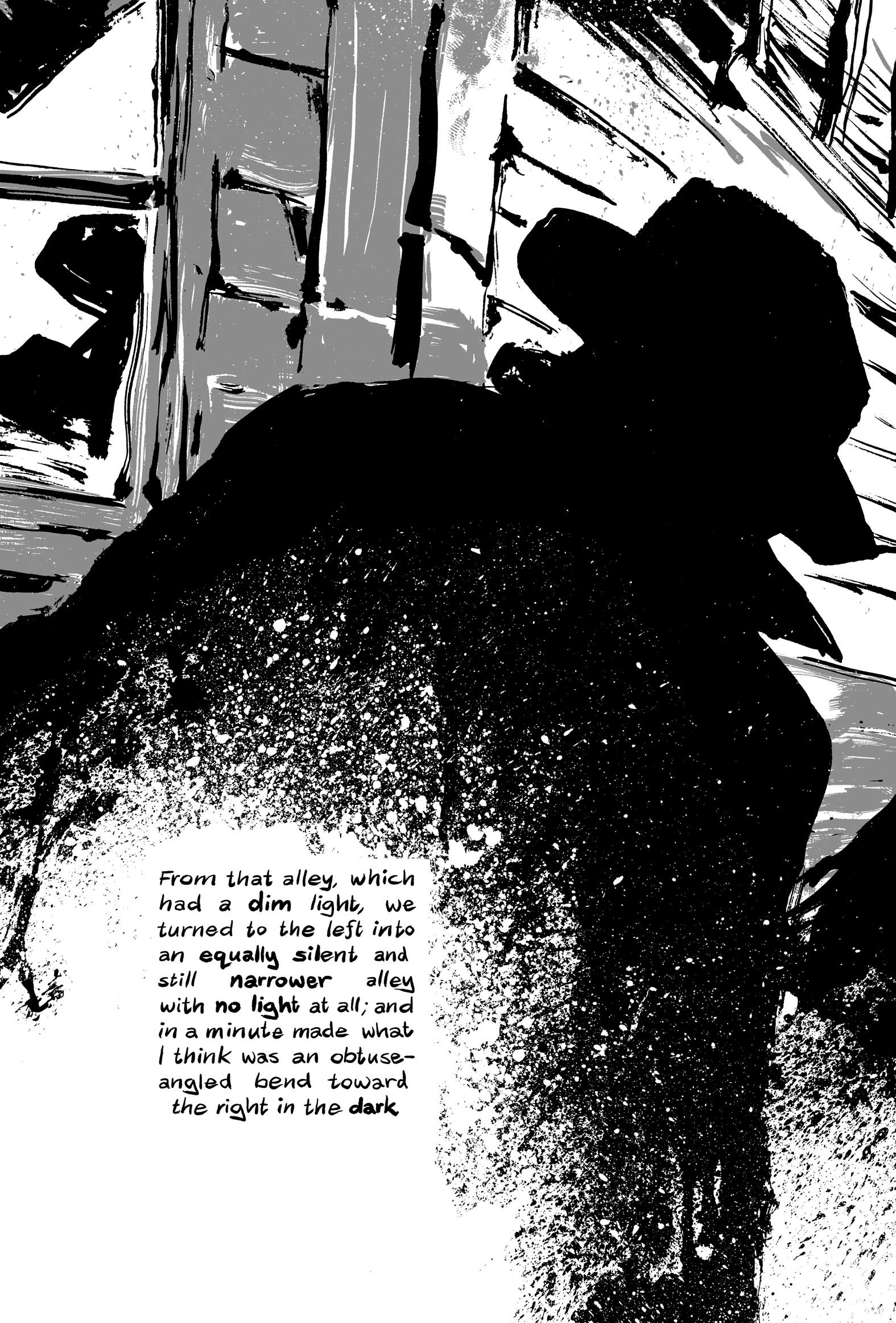 Pickman's Model, adapted and illustrated by Kim Holm after H. P. Lovecraft, page 44. CC BY 3.0.