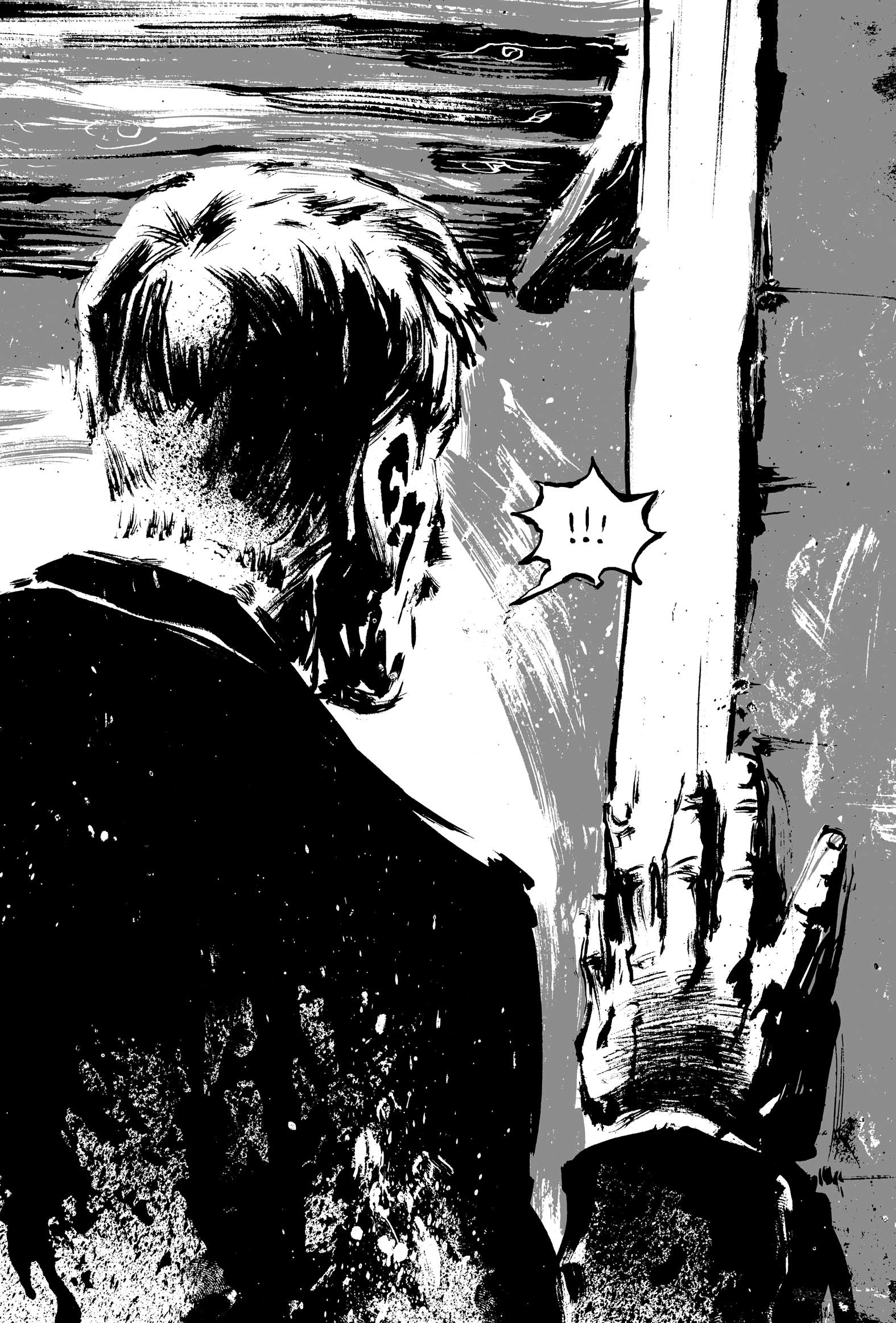 Pickman's Model, adapted and illustrated by Kim Holm after H. P. Lovecraft, page 61. CC BY 3.0.