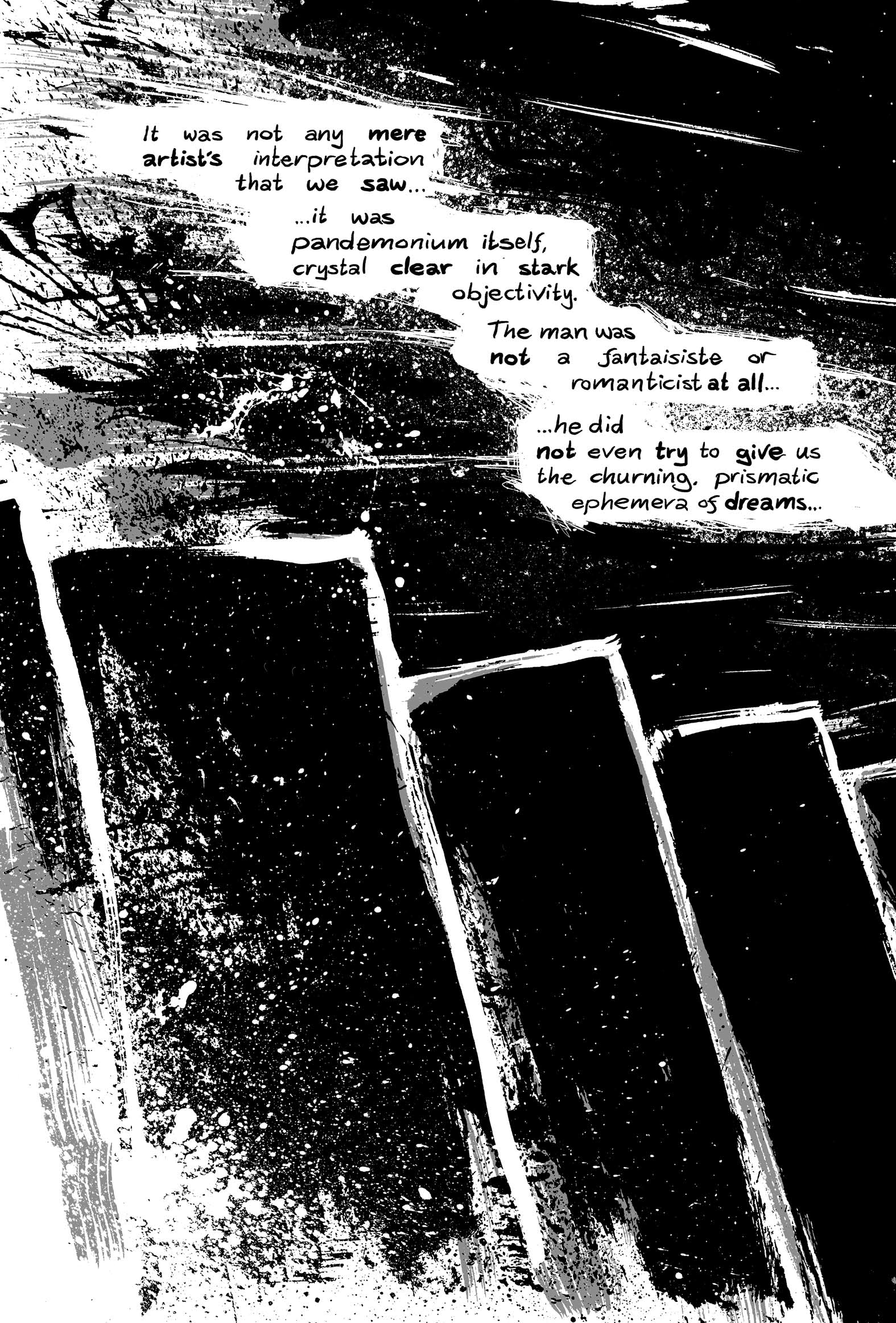 Pickman's Model, adapted and illustrated by Kim Holm after H. P. Lovecraft, page 66. CC BY 3.0.