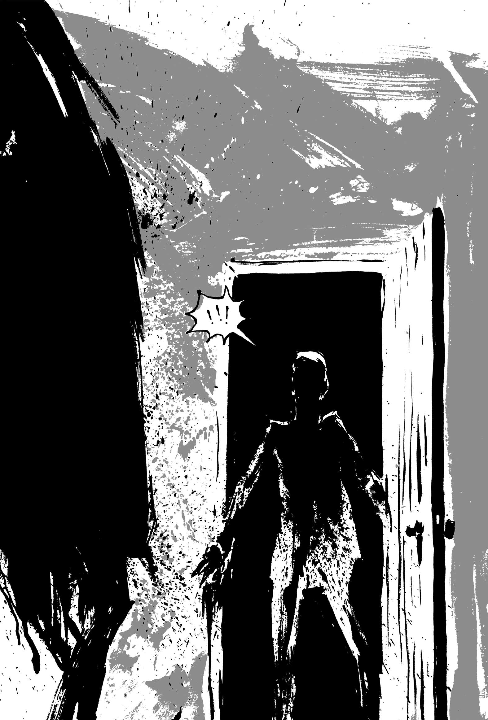 Pickman's Model, adapted and illustrated by Kim Holm after H. P. Lovecraft, page 75. CC BY 3.0.
