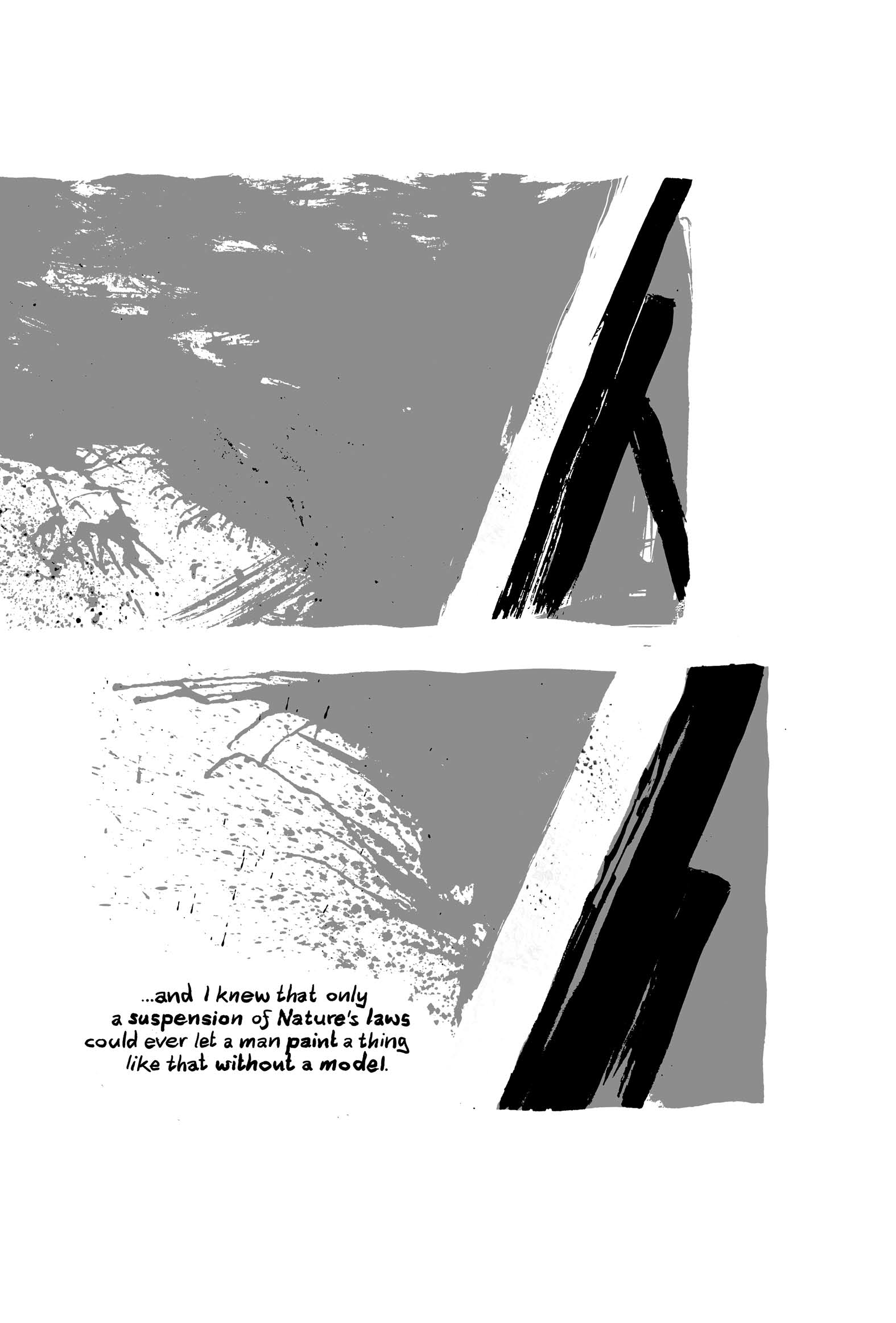 Pickman's Model, adapted and illustrated by Kim Holm after H. P. Lovecraft, page 87. CC BY 3.0.