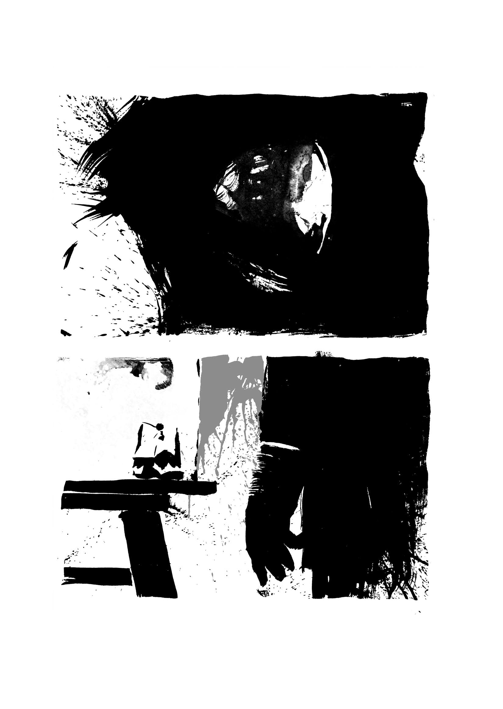 Pickman's Model, adapted and illustrated by Kim Holm after H. P. Lovecraft, page 88. CC BY 3.0.