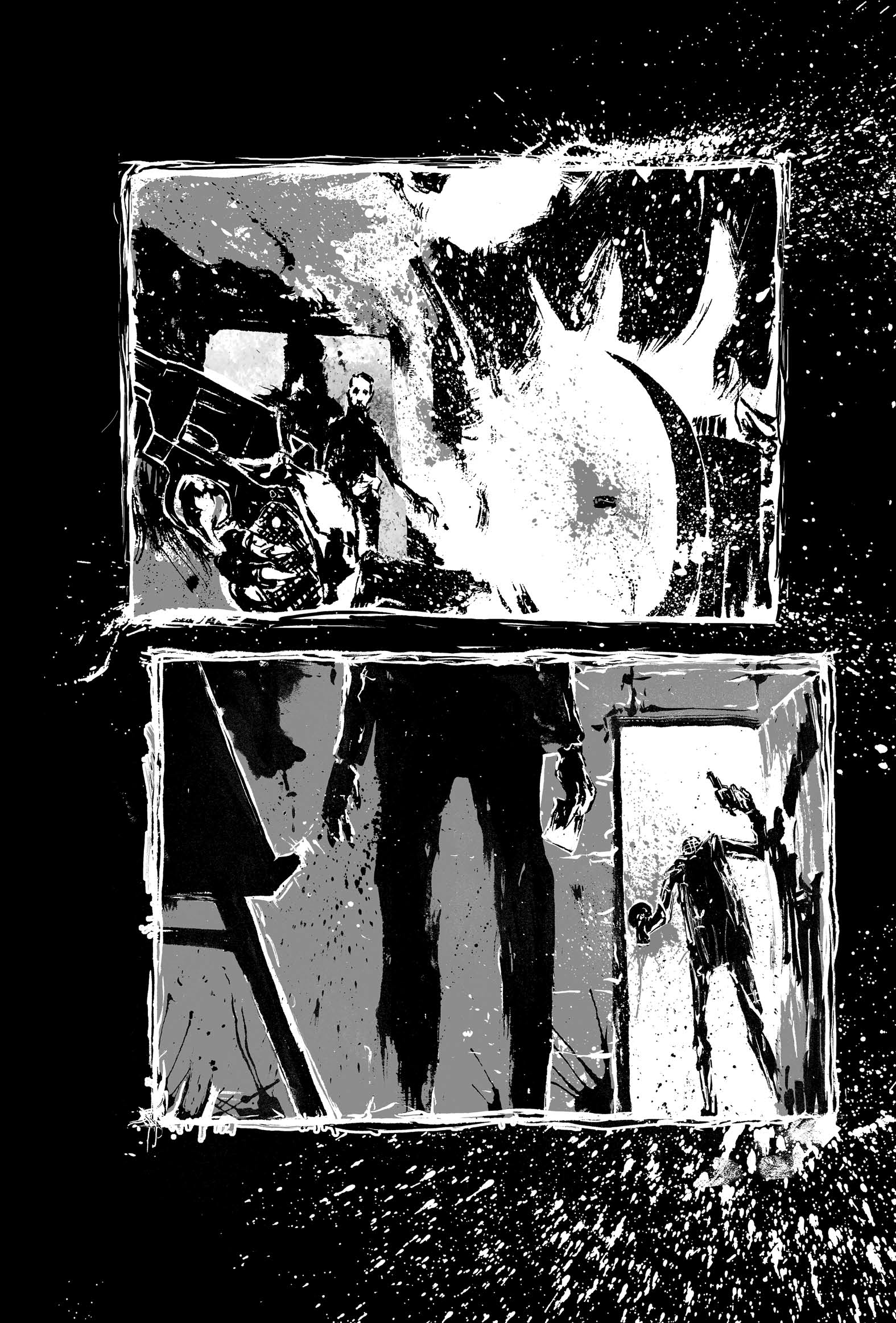 Pickman's Model, adapted and illustrated by Kim Holm after H. P. Lovecraft, page 92. CC BY 3.0.