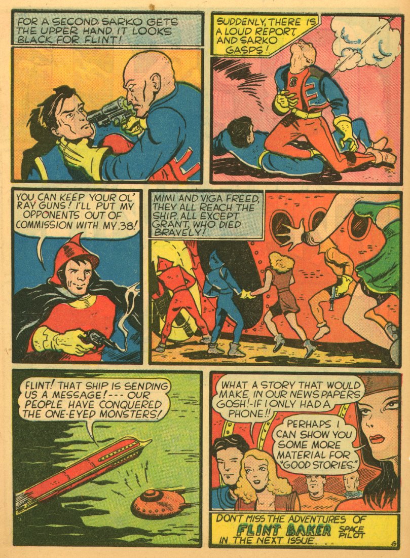 Planet Comics #1 (Fiction House), page 17. Public domain (US).