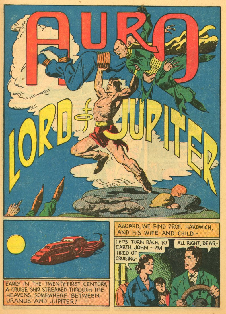 Planet Comics #1 (Fiction House), page 18. Public domain (US).
