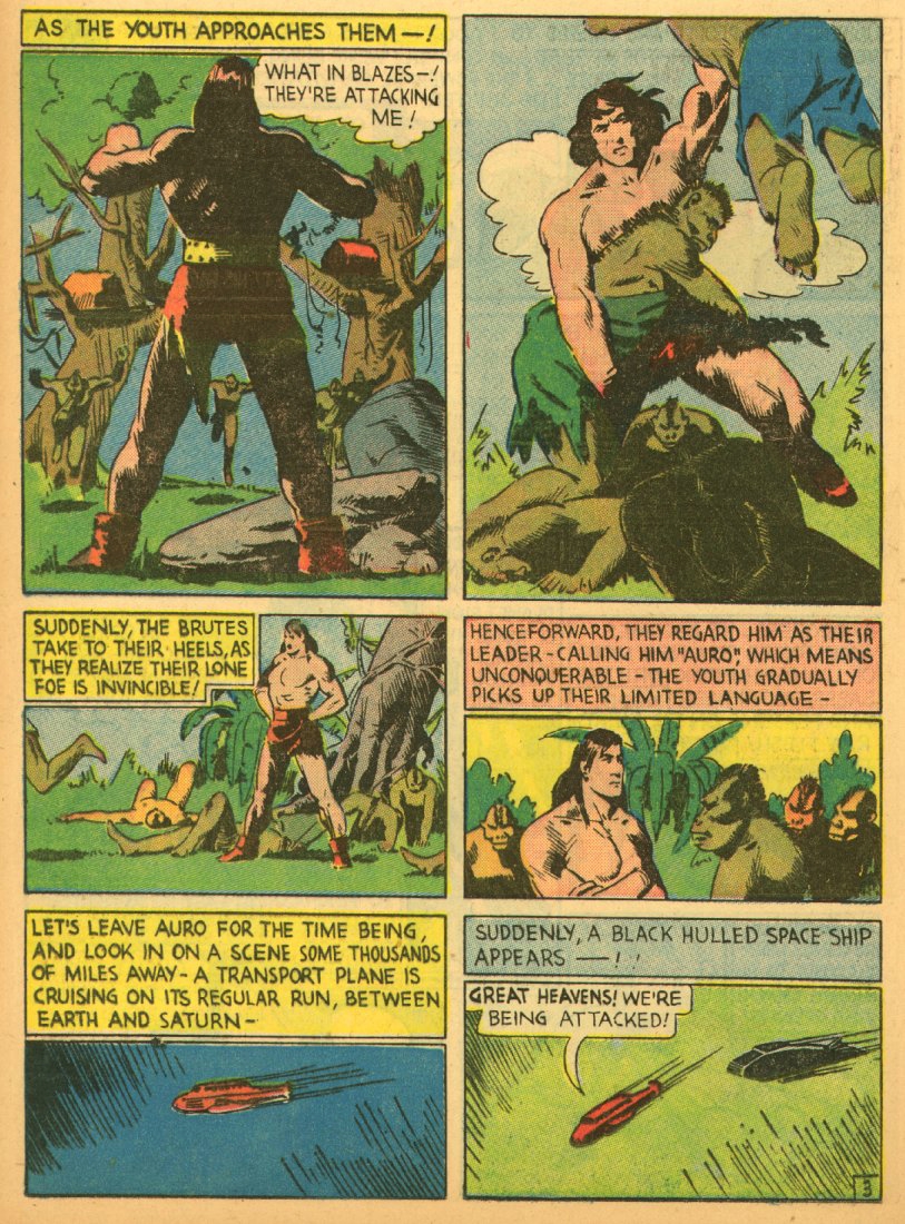 Planet Comics #1 (Fiction House), page 20. Public domain (US).