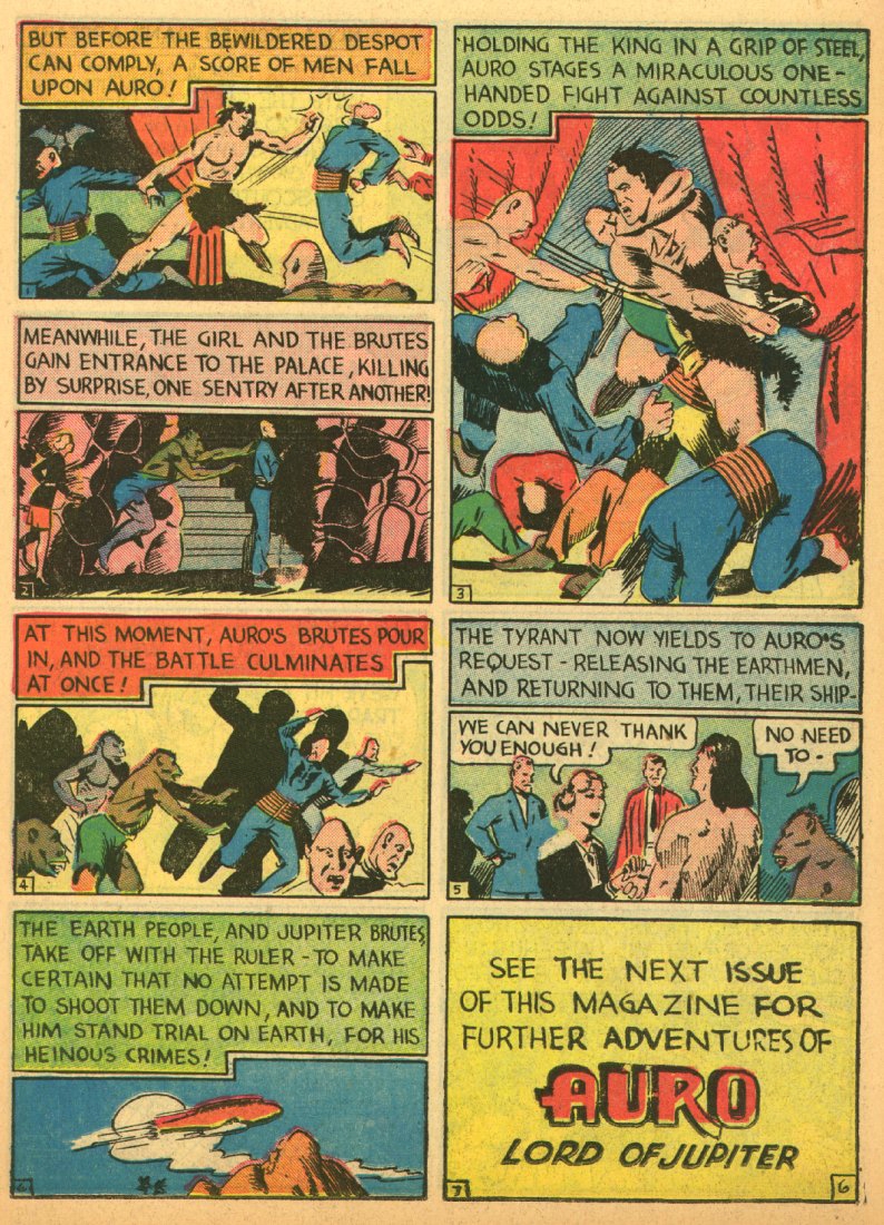 Planet Comics #1 (Fiction House), page 23. Public domain (US).
