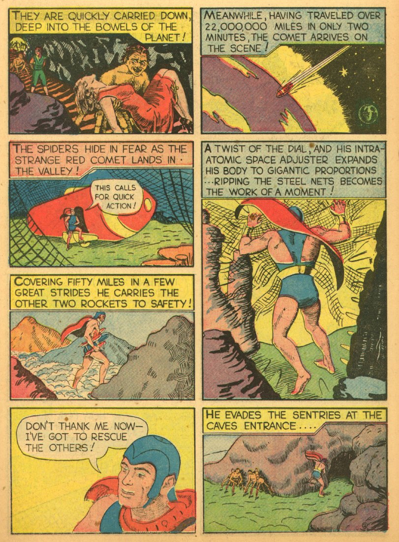 Planet Comics #1 (Fiction House), page 25. Public domain (US).