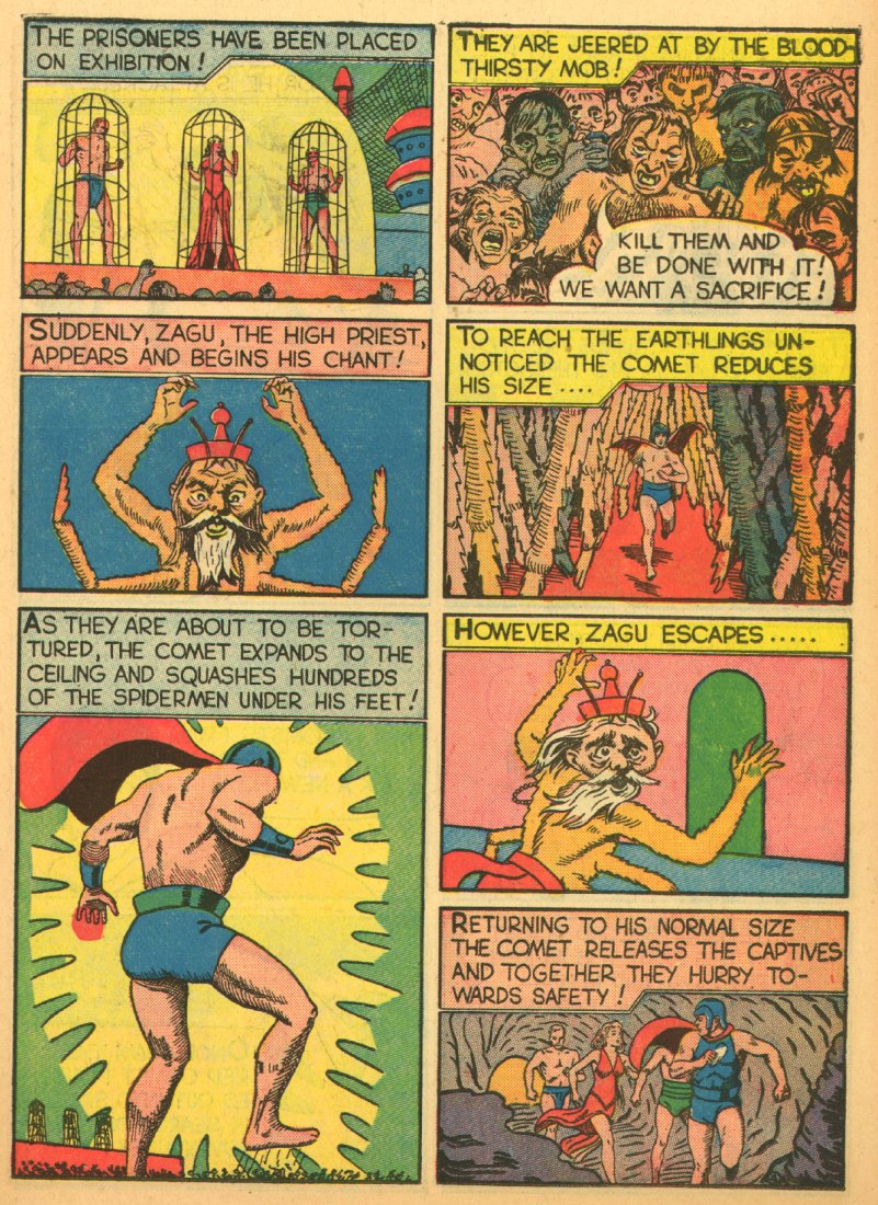 Planet Comics #1 (Fiction House), page 27. Public domain (US).