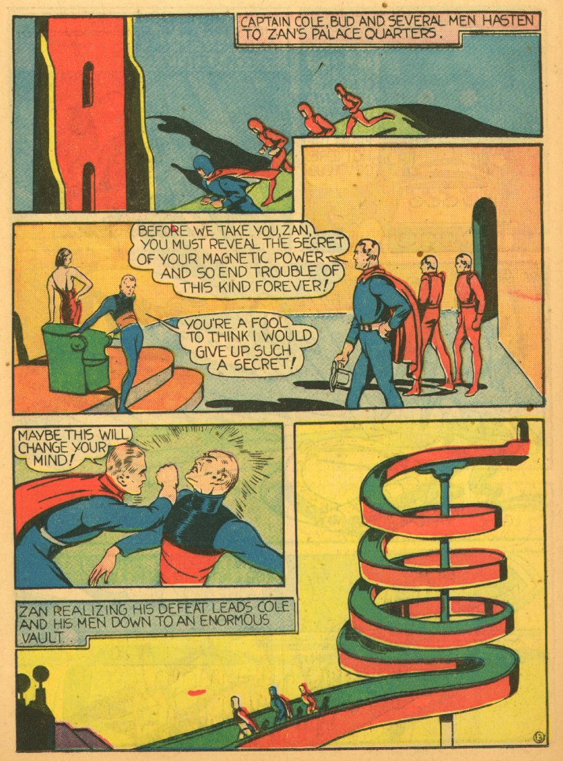 Planet Comics #1 (Fiction House), page 41. Public domain (US).
