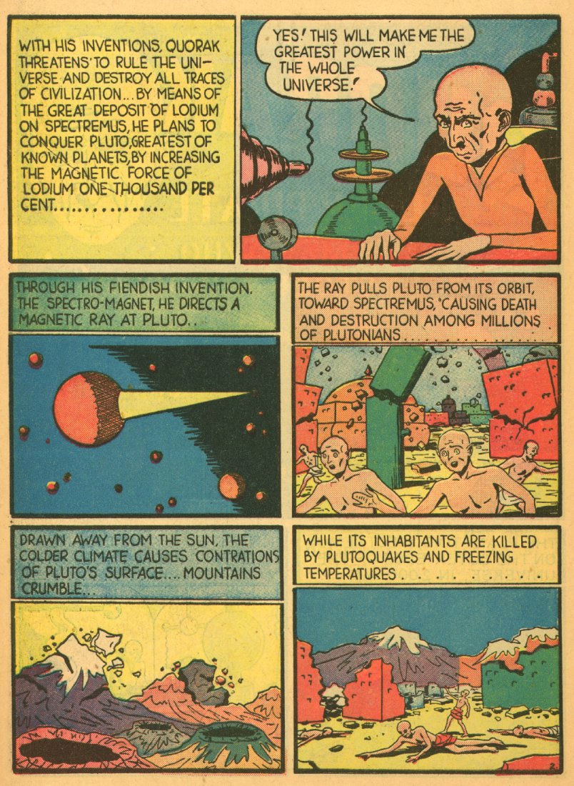 Planet Comics #1 (Fiction House), page 56. Public domain (US).