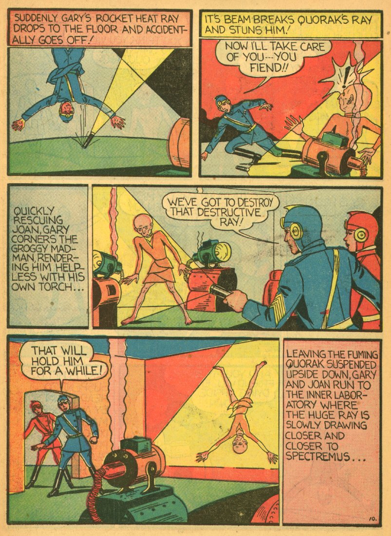 Planet Comics #1 (Fiction House), page 64. Public domain (US).