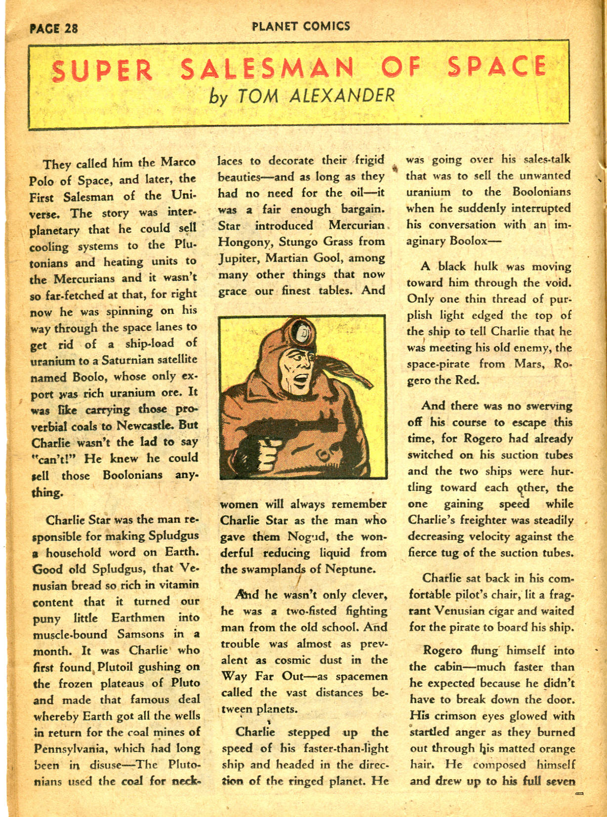 Planet Comics #10 (Fiction House), page 30. Public domain (US).