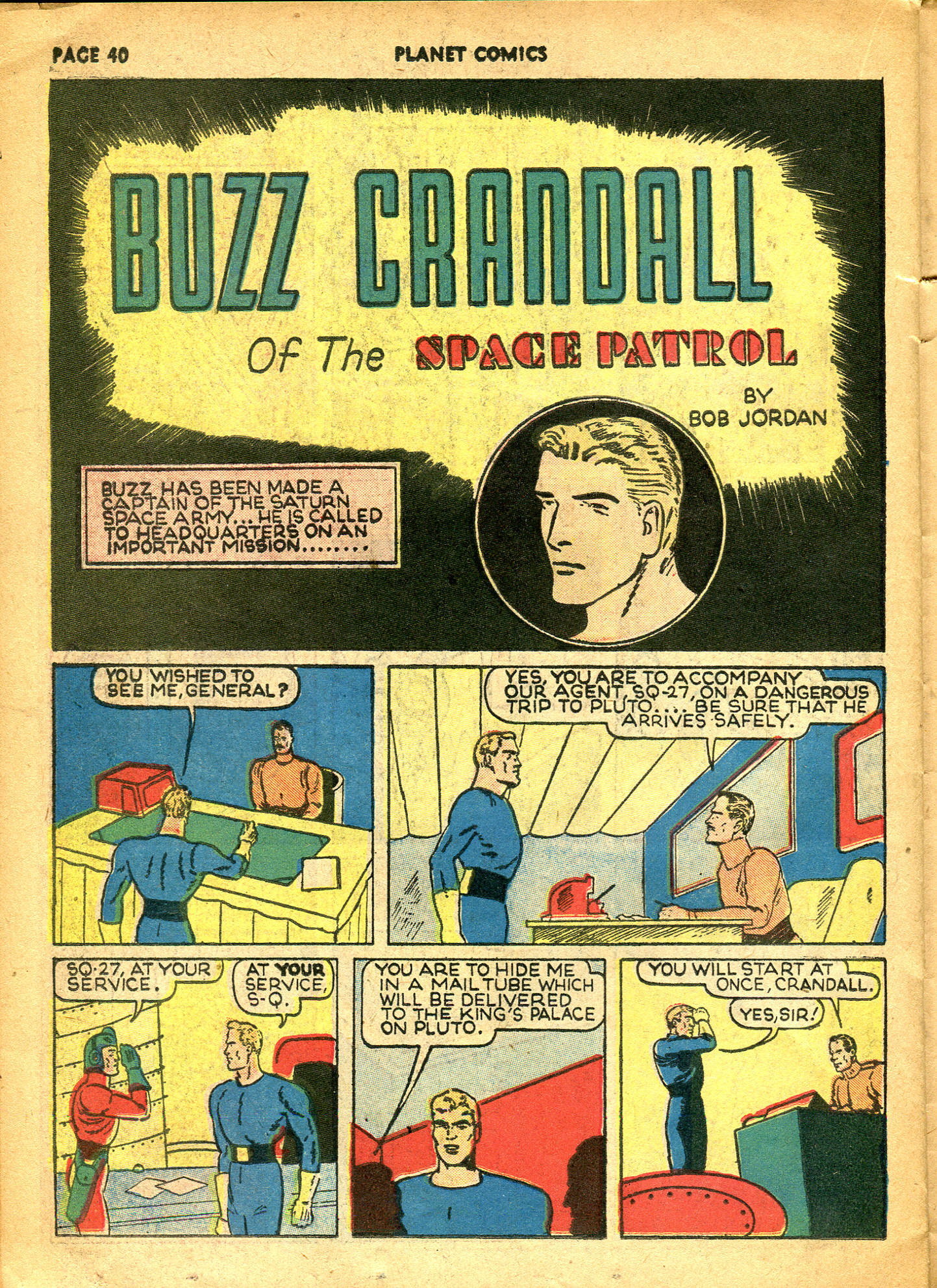 Planet Comics #10 (Fiction House), page 42. Public domain (US).
