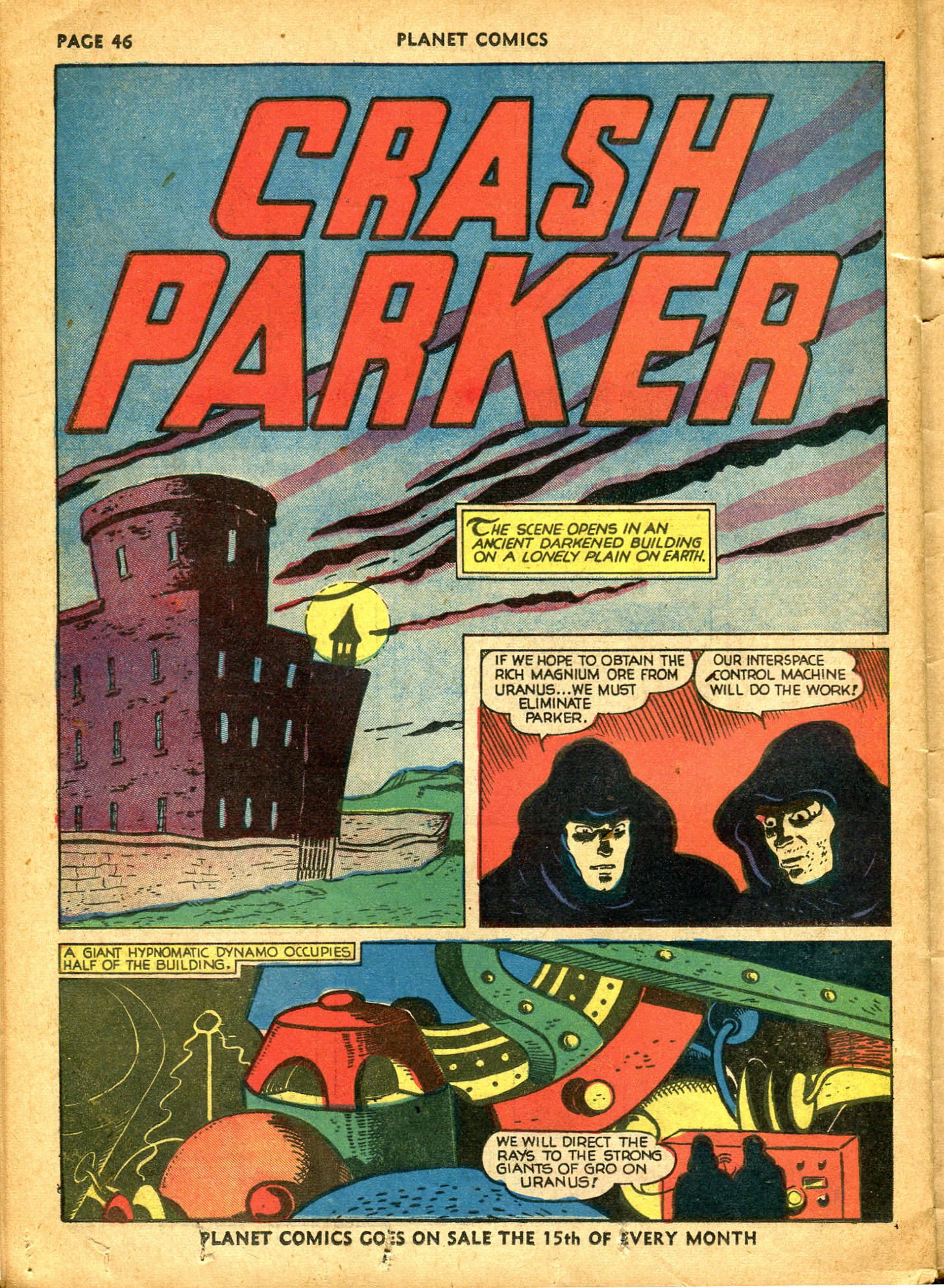 Planet Comics #10 (Fiction House), page 48. Public domain (US).