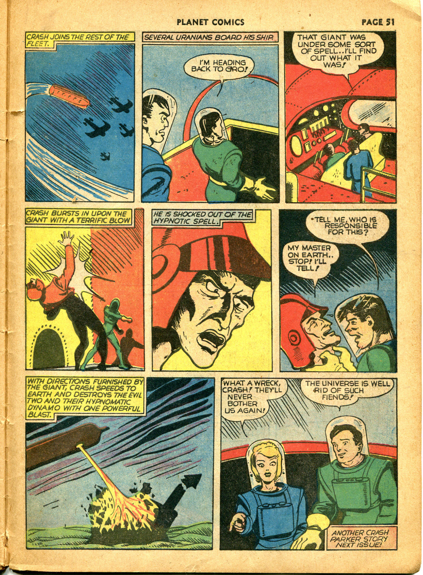 Planet Comics #10 (Fiction House), page 53. Public domain (US).