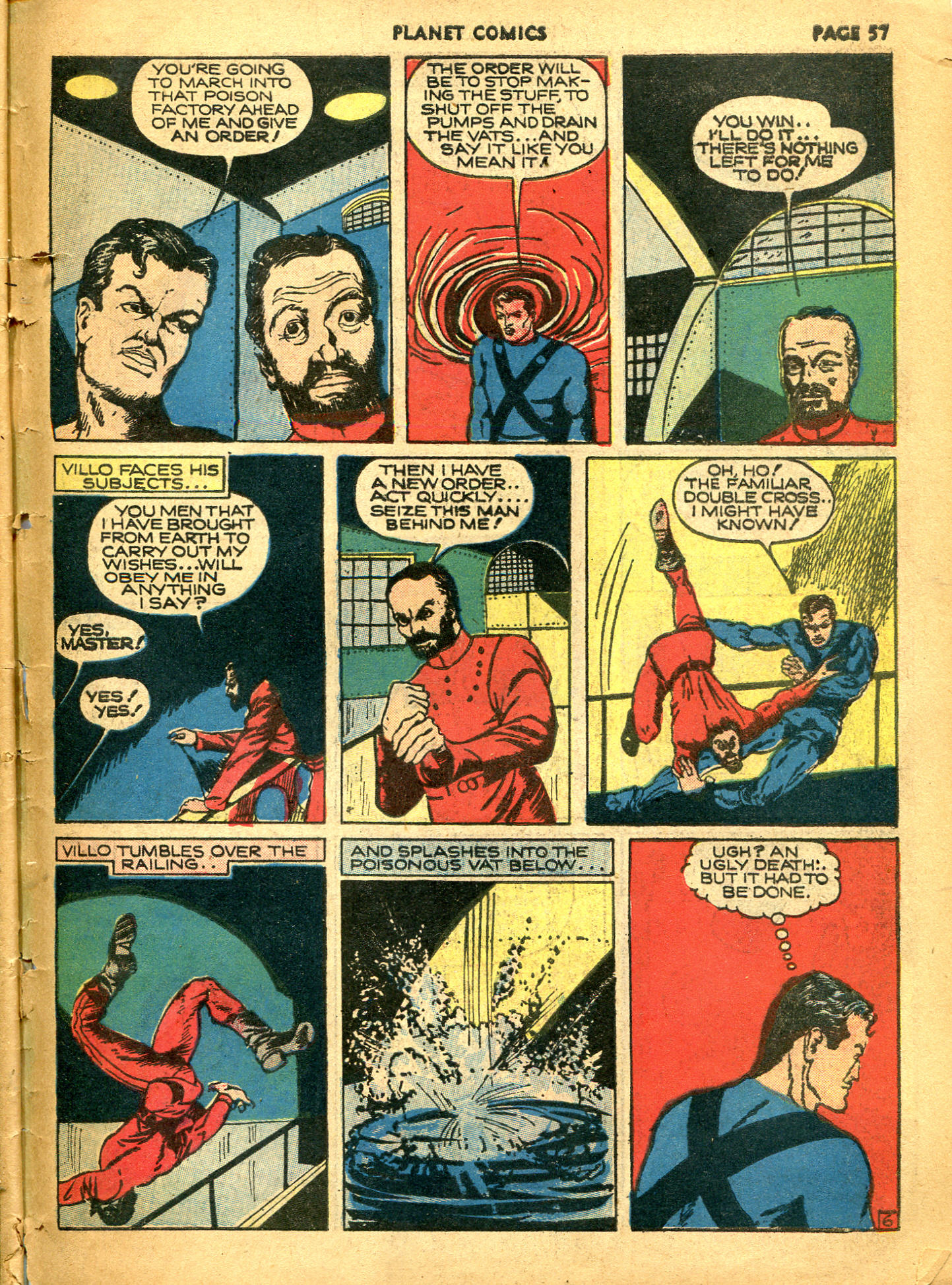 Planet Comics #10 (Fiction House), page 59. Public domain (US).