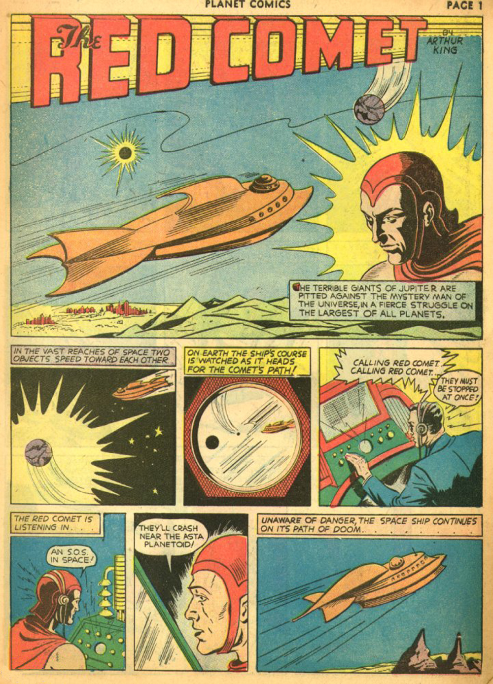 Planet Comics #11 (Fiction House), page 4. Public domain (US).