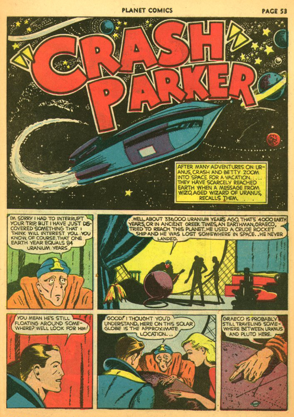 Planet Comics #11 (Fiction House), page 56. Public domain (US).