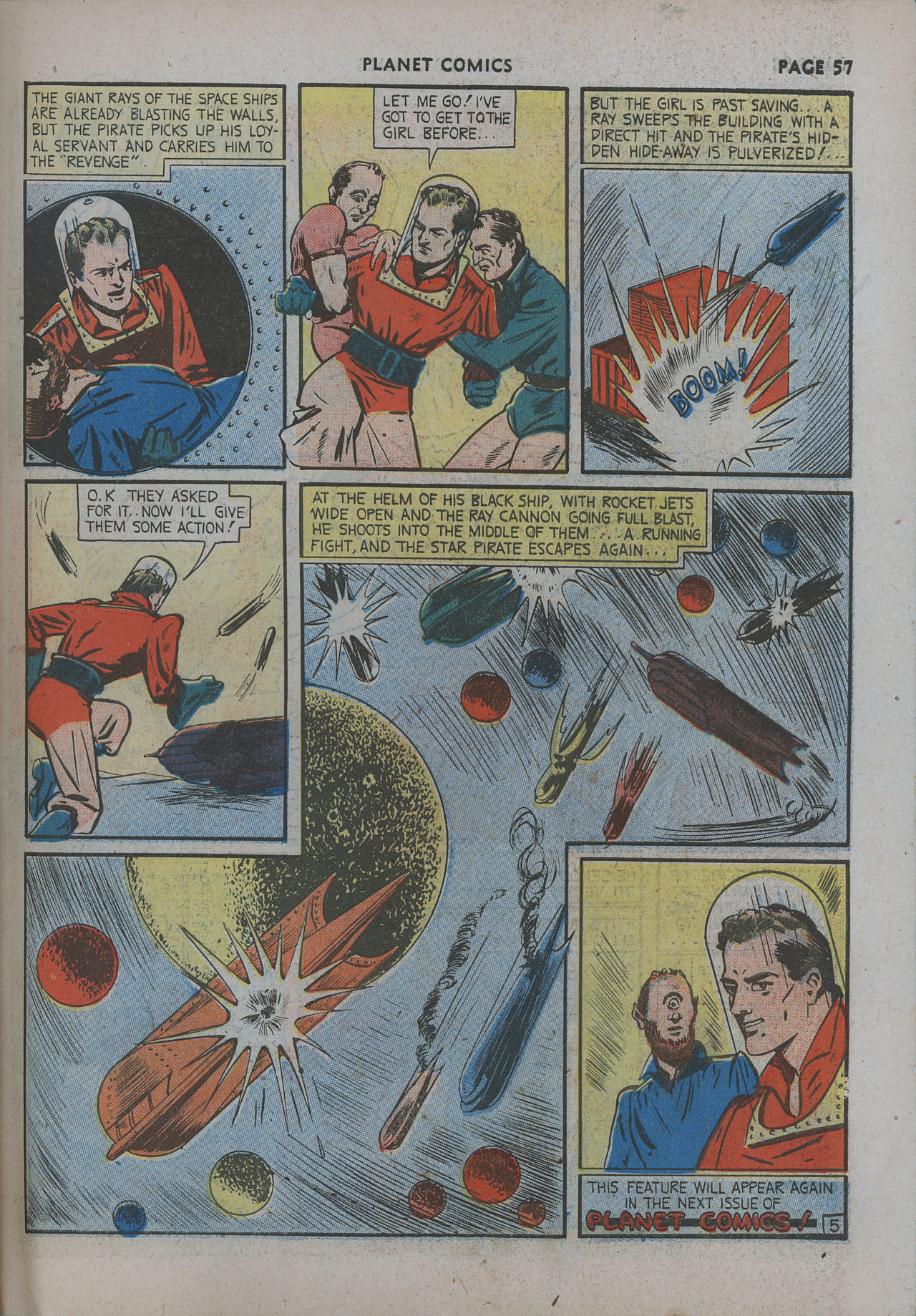 Planet Comics #12 (Fiction House), page 59. Public domain (US).