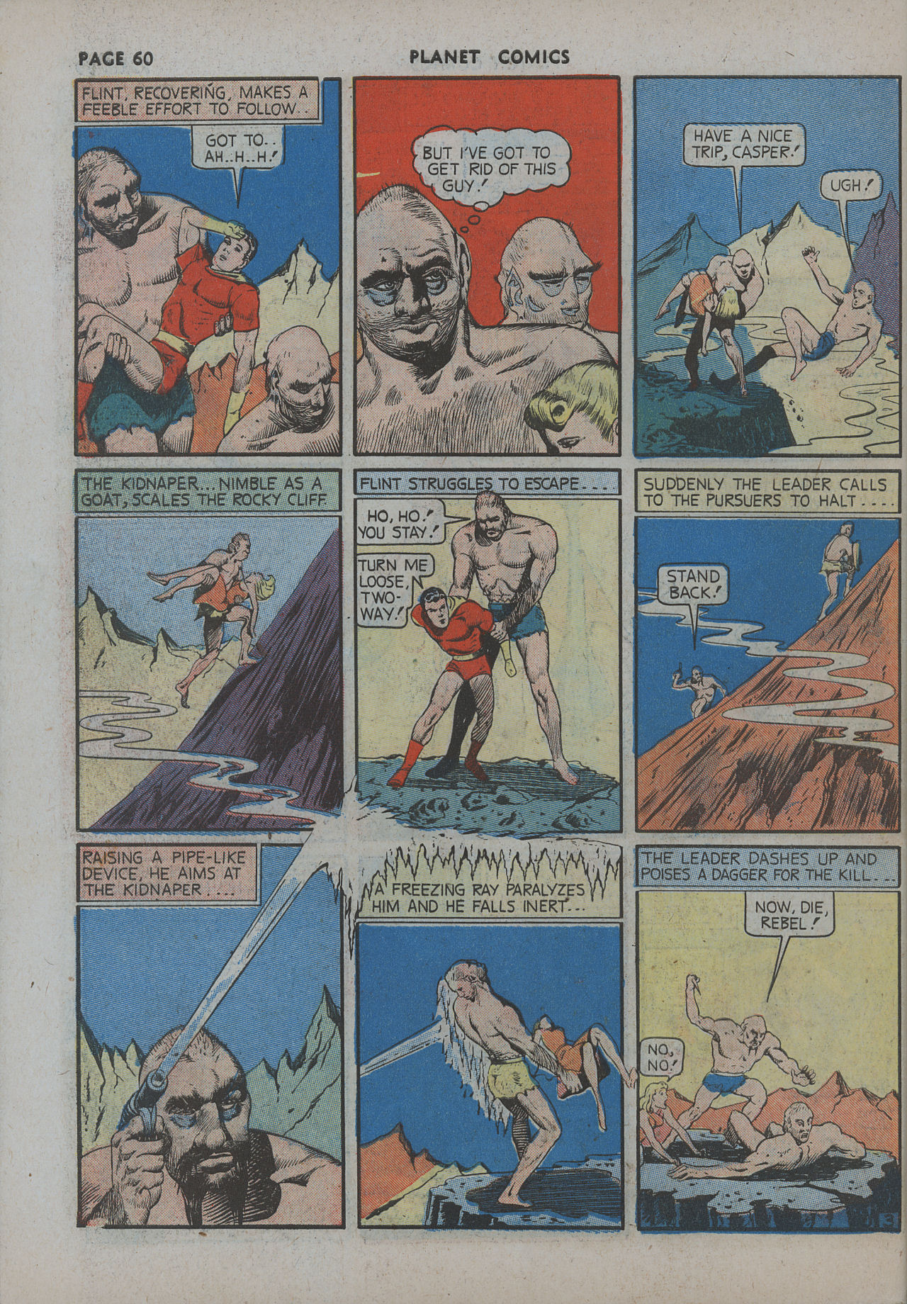 Planet Comics #12 (Fiction House), page 62. Public domain (US).