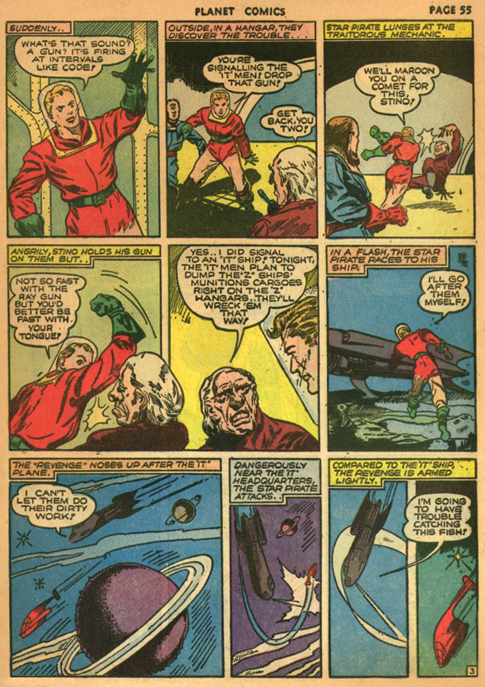 Planet Comics #13 (Fiction House), page 58. Public domain (US).