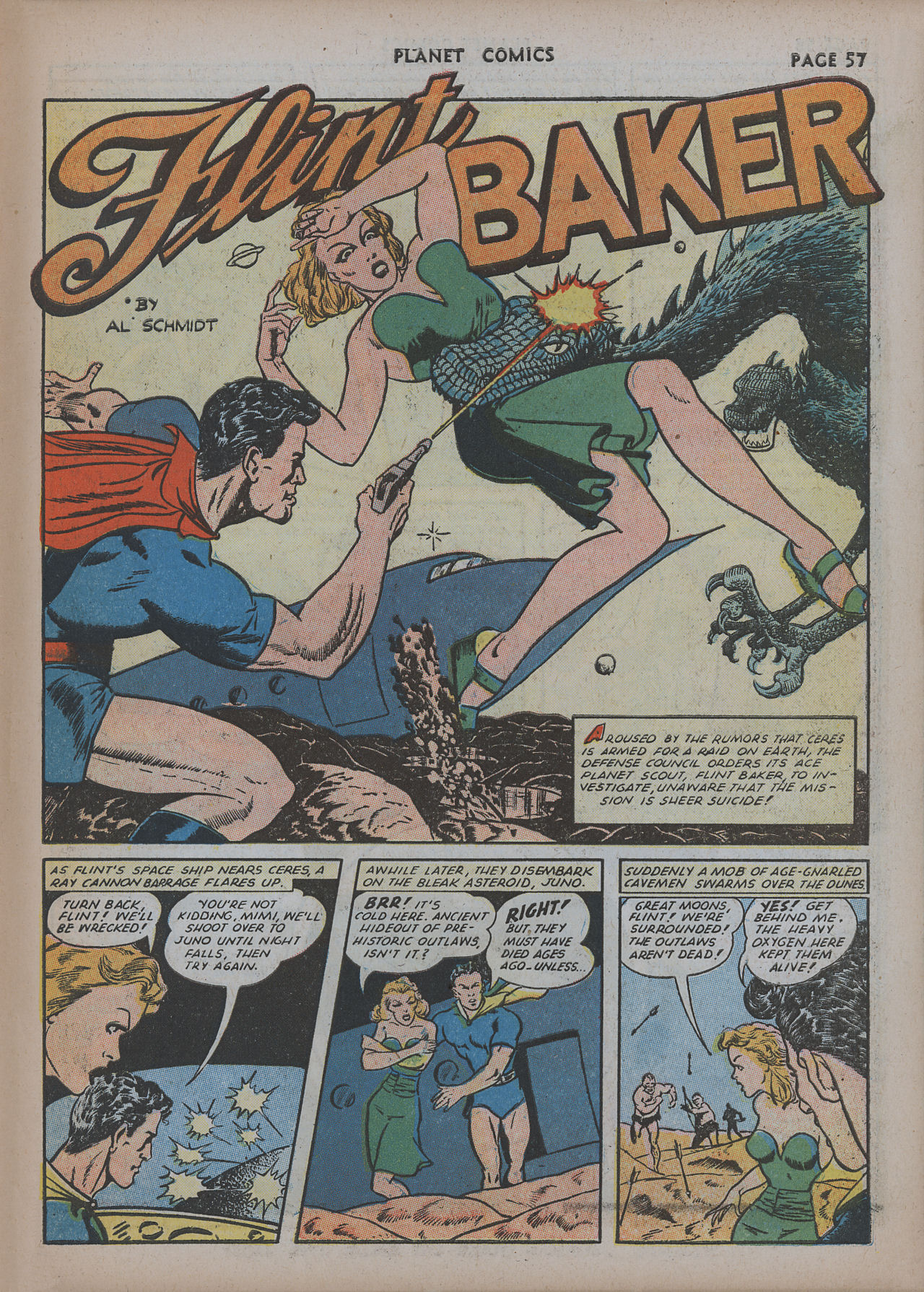 Planet Comics #20 (Fiction House), page 59. Public domain (US).