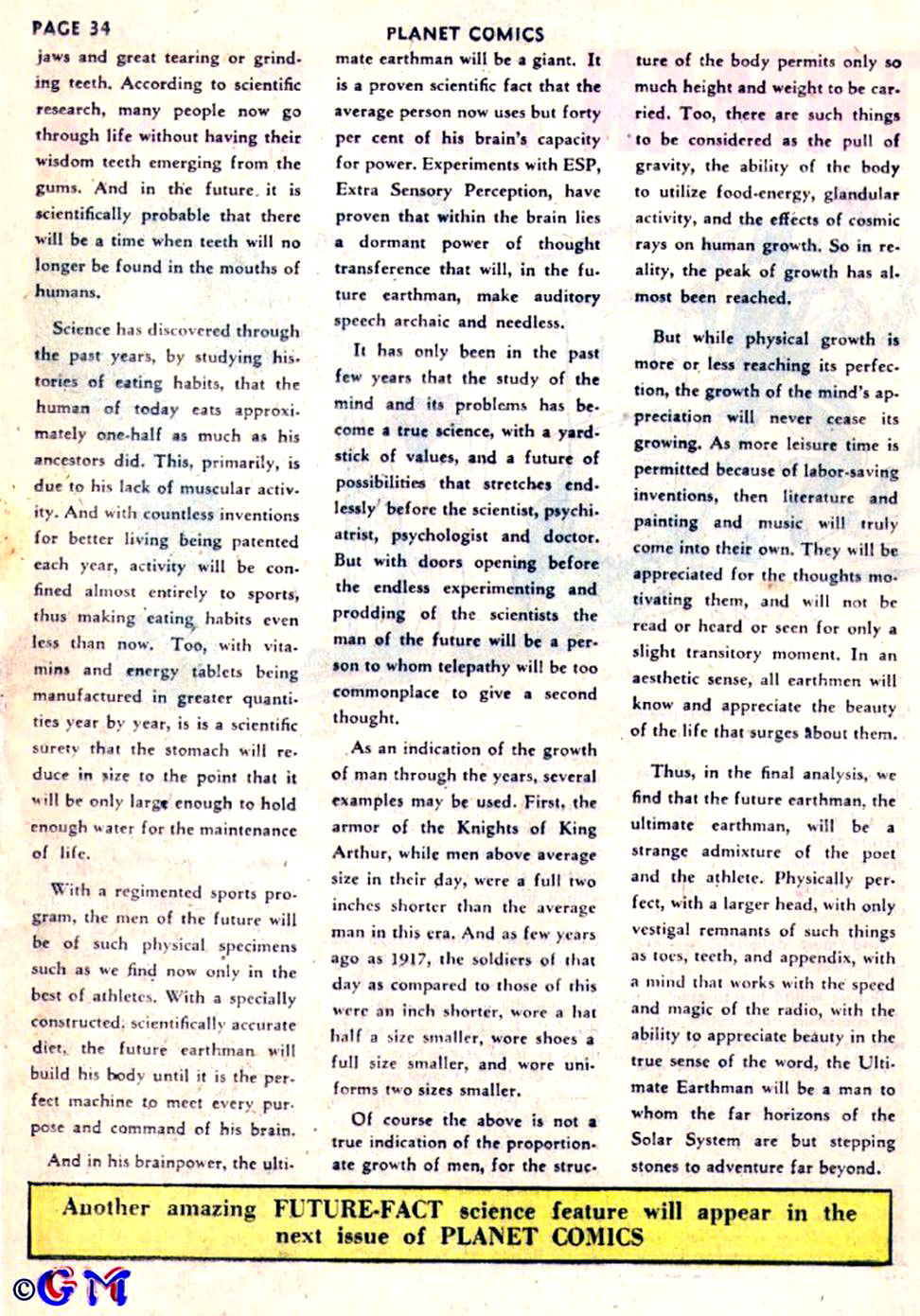 Planet Comics #22 (Fiction House), page 35. Public domain (US).