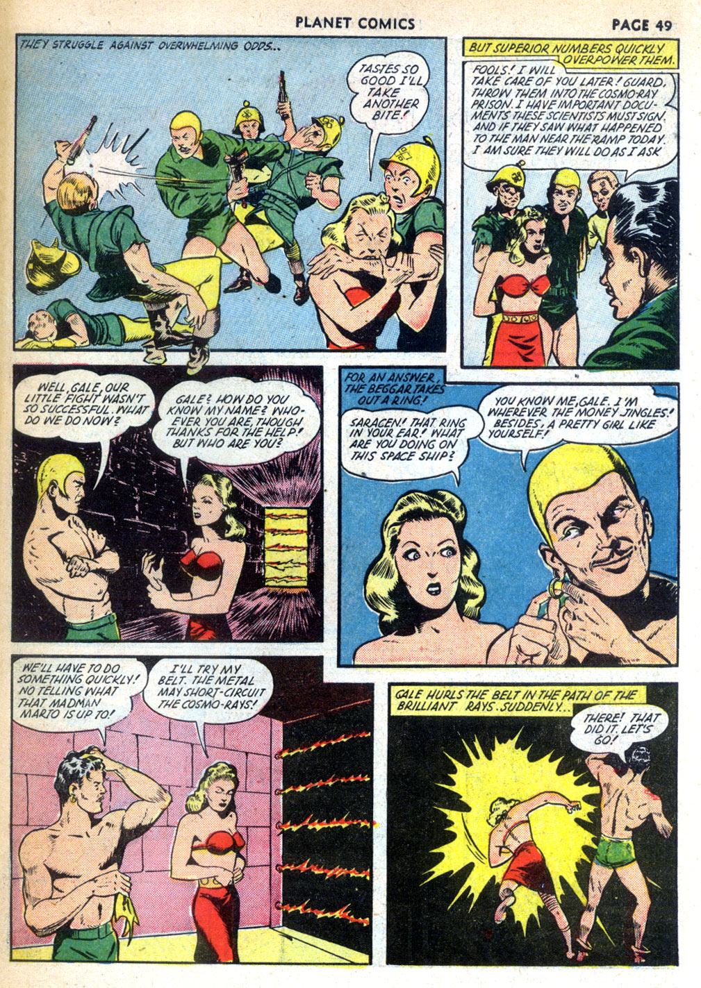 Planet Comics #24 (Fiction House), page 51. Public domain (US).