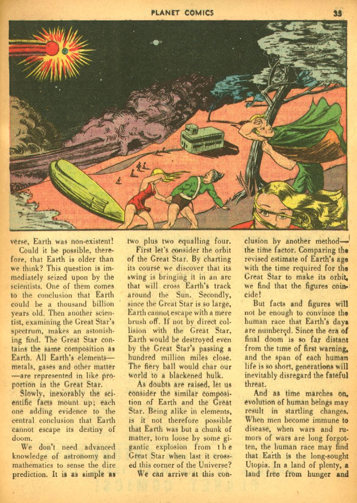 Planet Comics #25 (Fiction House), page 37. Public domain (US).