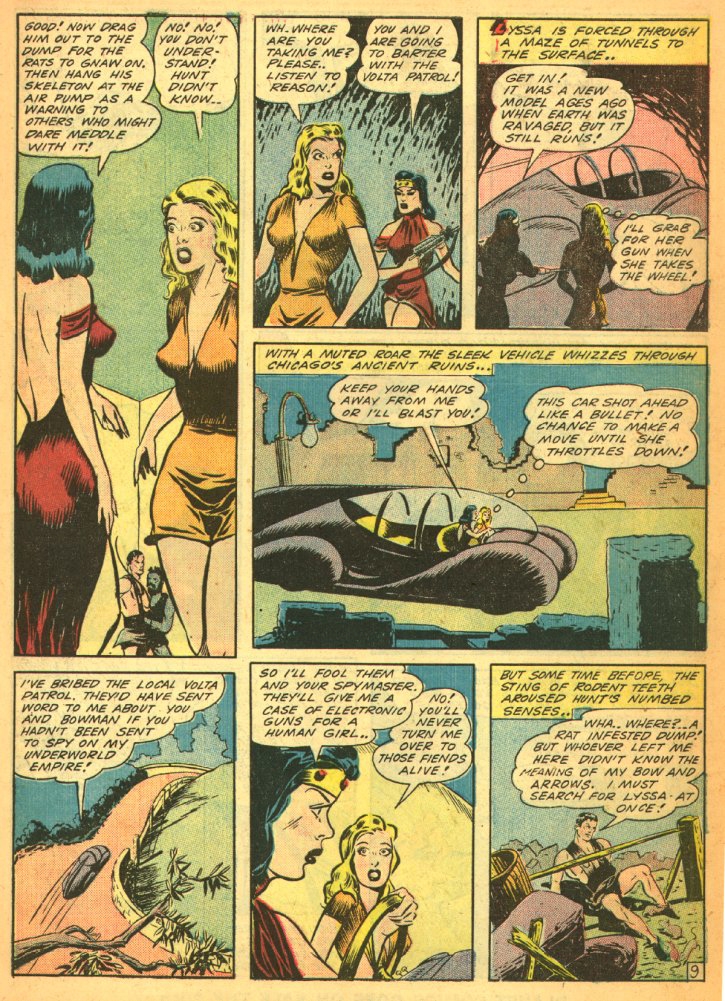 Planet Comics #27 (Fiction House), page 11. Public domain (US).