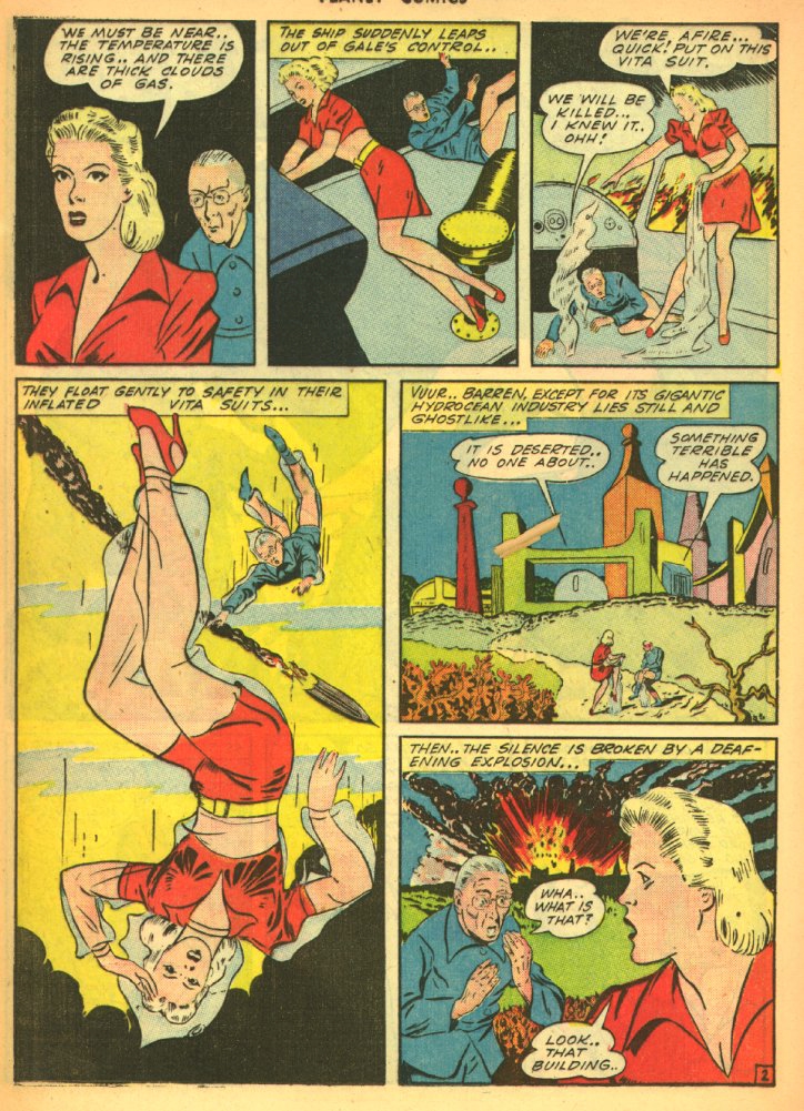 Planet Comics #27 (Fiction House), page 22. Public domain (US).