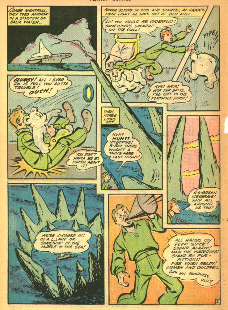 Planet Comics #27 (Fiction House), page 46. Public domain (US).