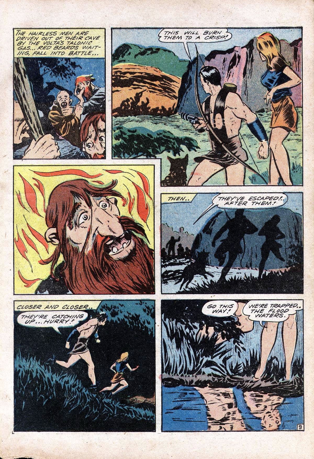 Planet Comics #28 (Fiction House), page 11. Public domain (US).
