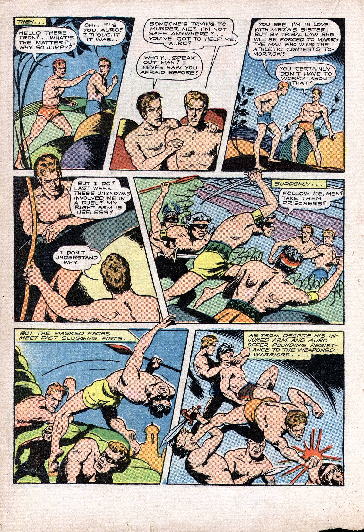 Planet Comics #28 (Fiction House), page 40. Public domain (US).