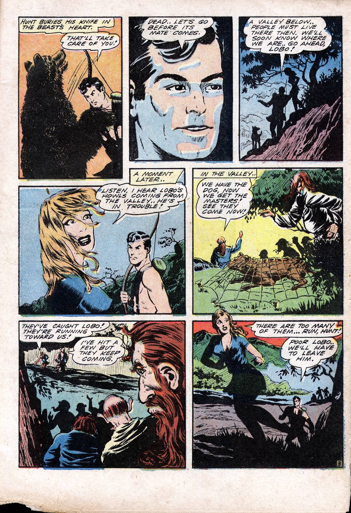 Planet Comics #28 (Fiction House), page 5. Public domain (US).